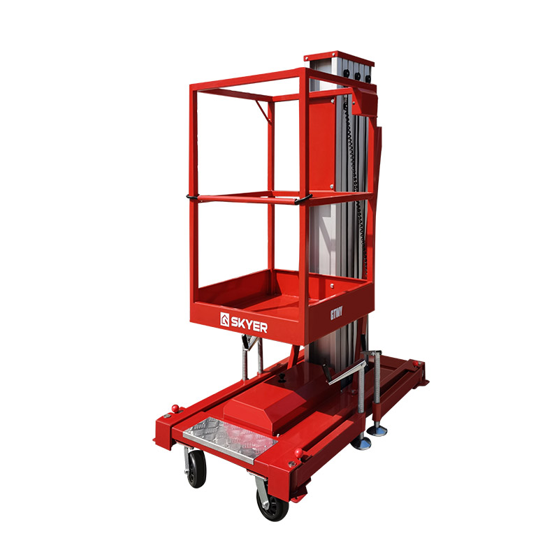 Телескопический одномачтовый подъемник SKYER GTWY9-100 AC/DC - 2