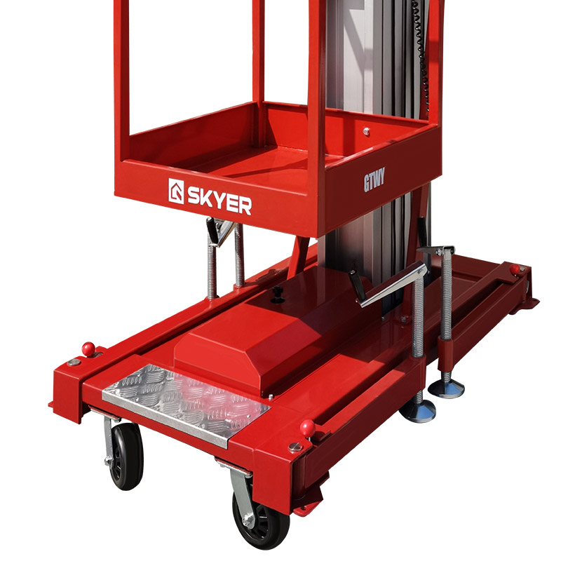 Телескопический одномачтовый подъемник SKYER GTWY9-100 AC/DC - 4