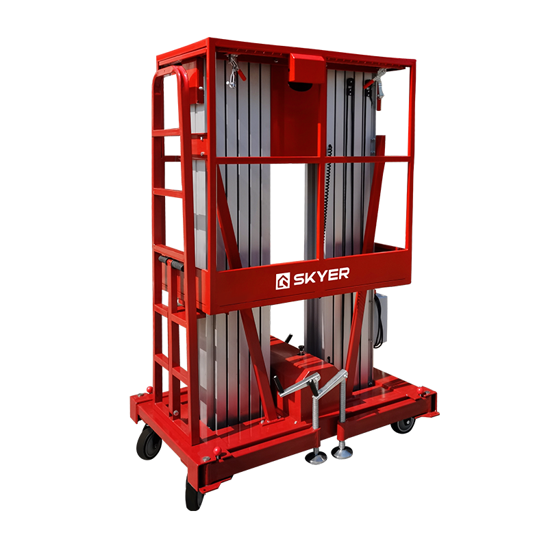 gtwy-200-s Телескопический двухмачтовый подъемник SKYER GTWY6-200 - 1